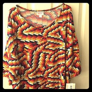 Colorful XL Irma NWT Lularoe